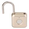 Fingerprint Padlock IPX2 Waterproof Smart Keyless Biometric Thumbprint Lock for Locker Backpack Suitcase
