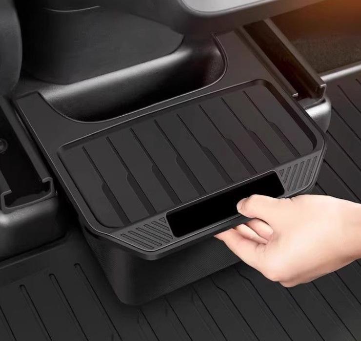Tesla Model Y Rear Seat Organizer & Trash Can - New Version