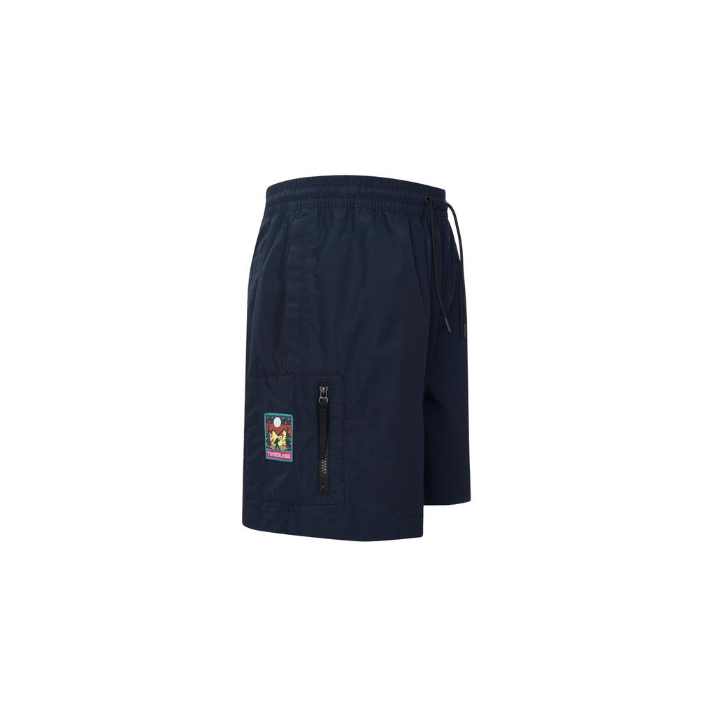 Timberland Solid Color Outdoor Casual Straight Leg Shorts Men shorts Deep-Sapphire-Blue A6715-433