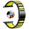 Magnetic Clasp Watchbands Comfort Silicone & Titanium Band for Apple Watch Ultra 3 2 49mm Bracelet Strap Fot Series 11 10 9 & SE