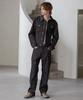 Decoroso Knox Denim Trucker Set [Non-Faded Black]
