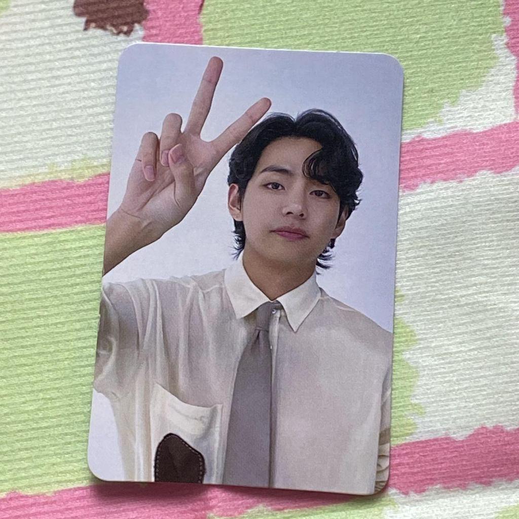 [USED] BTS Taehyung 10th Anniversary FESTA ARMY 2023 Lounge Trading Card