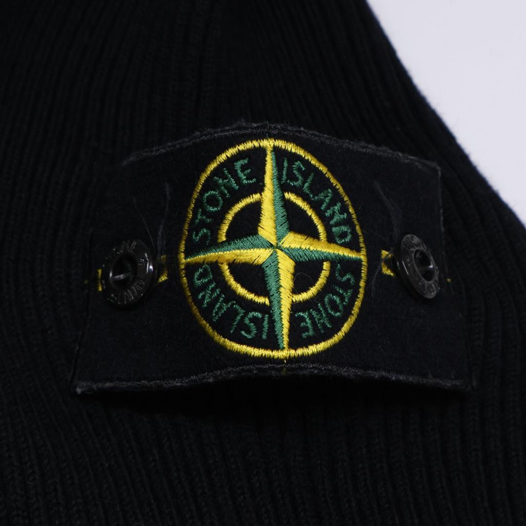 STONE ISLAND Excellent condition 7315522C2 20AW turtleneck knit tops L blackUsed