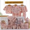Pure Cotton Newborn Baby Gift Box: Spring To Autumn Essentials