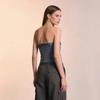 European and American Style Sexy Denim Tube Top for Women