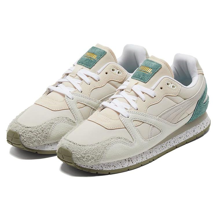 Puma Mirage Og Round Toe Comfortable Low Top Lifestyle Sneakers Unisex Sneakers White Green 375514-01
