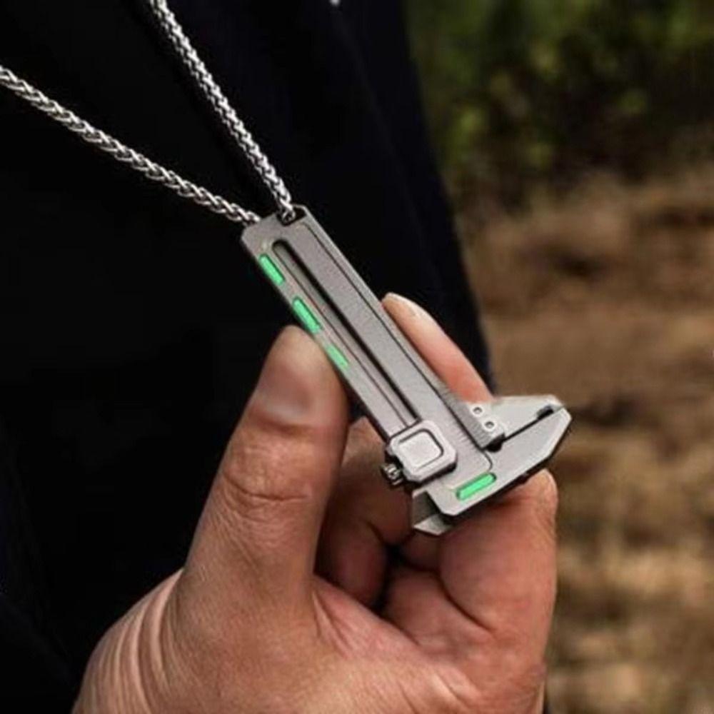 Portable Design Thickness Gauge High Accuracy Portable Depth Ruler Travel Emergencies