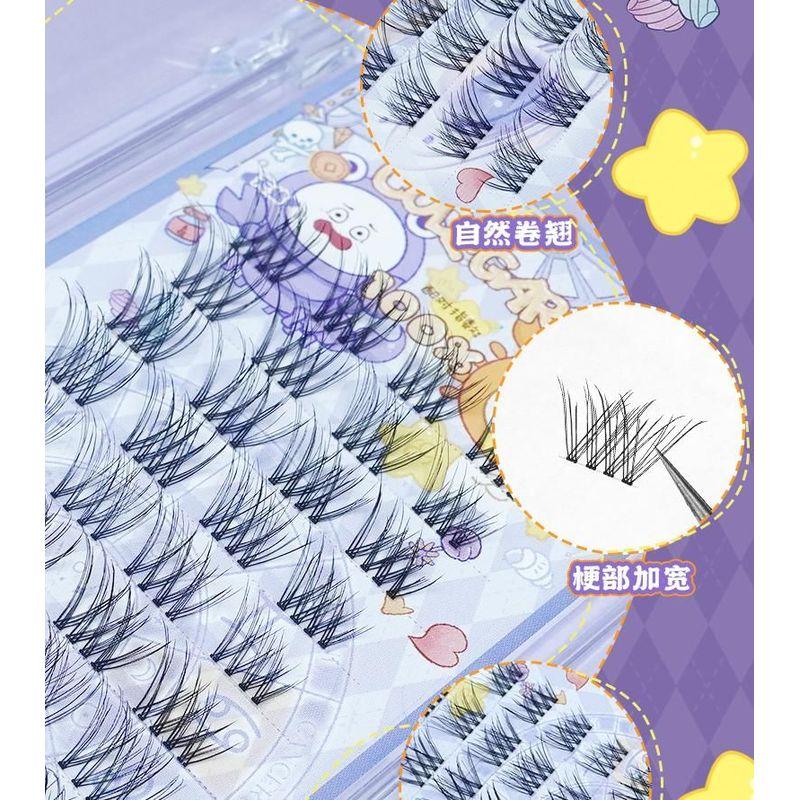 Mogugu - Natürliche Crisscross Cluster Falsche Wimpern