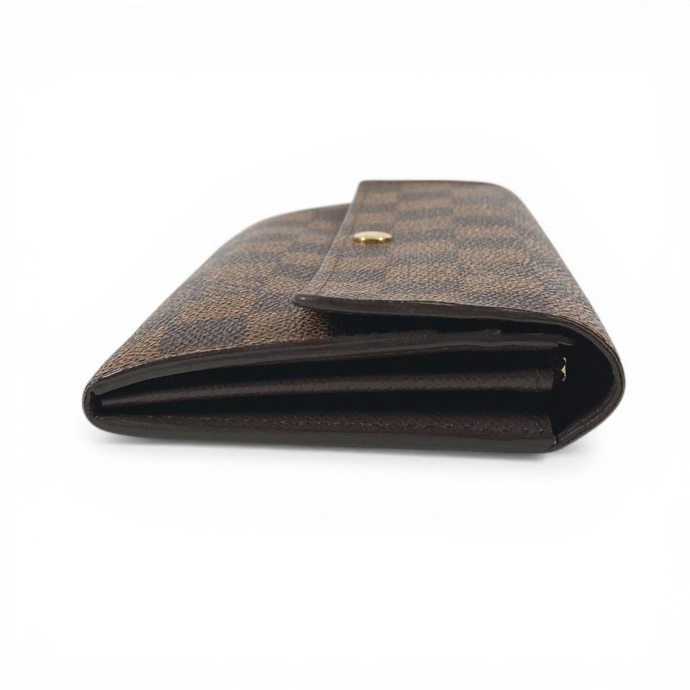 Louis Vuitton N61734 Damier Portefeuille Sarah long wallet bifold Long Wallet