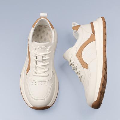 Herbst und Winter neue Herren Forrest Gump Schuhe ultraleichte Leder atmungsaktive Freizeitschuhe Sport Herrenschuhe