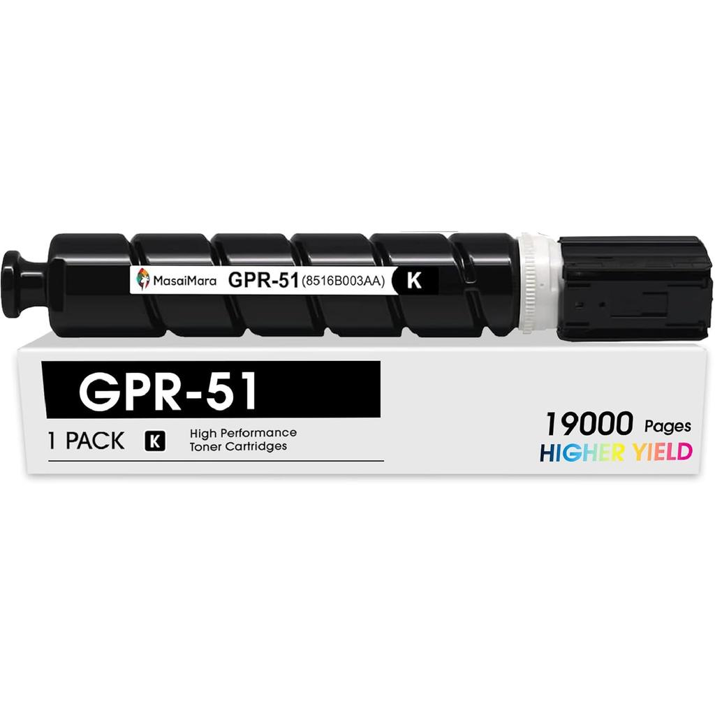 MasaiMara GPR-51 GPR51 8516B003AA High Capacity Compatible Toner Cartridges Replacement for Canon C250 C250iF C255iF C350 C350iF C350P C355iF Printer