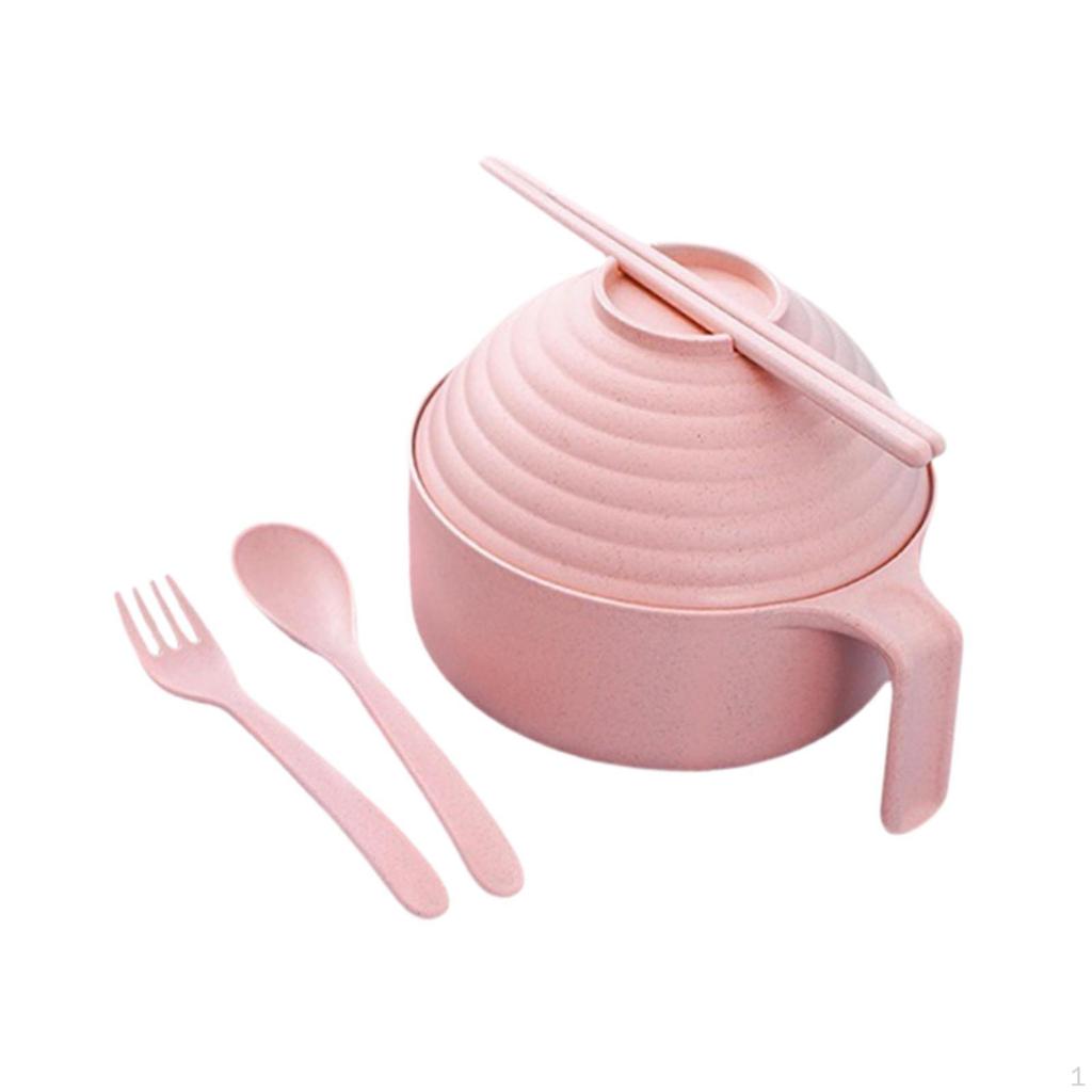 Ramen Bowl with Lid Practical Food for Home Outdoor Camping Dining Room