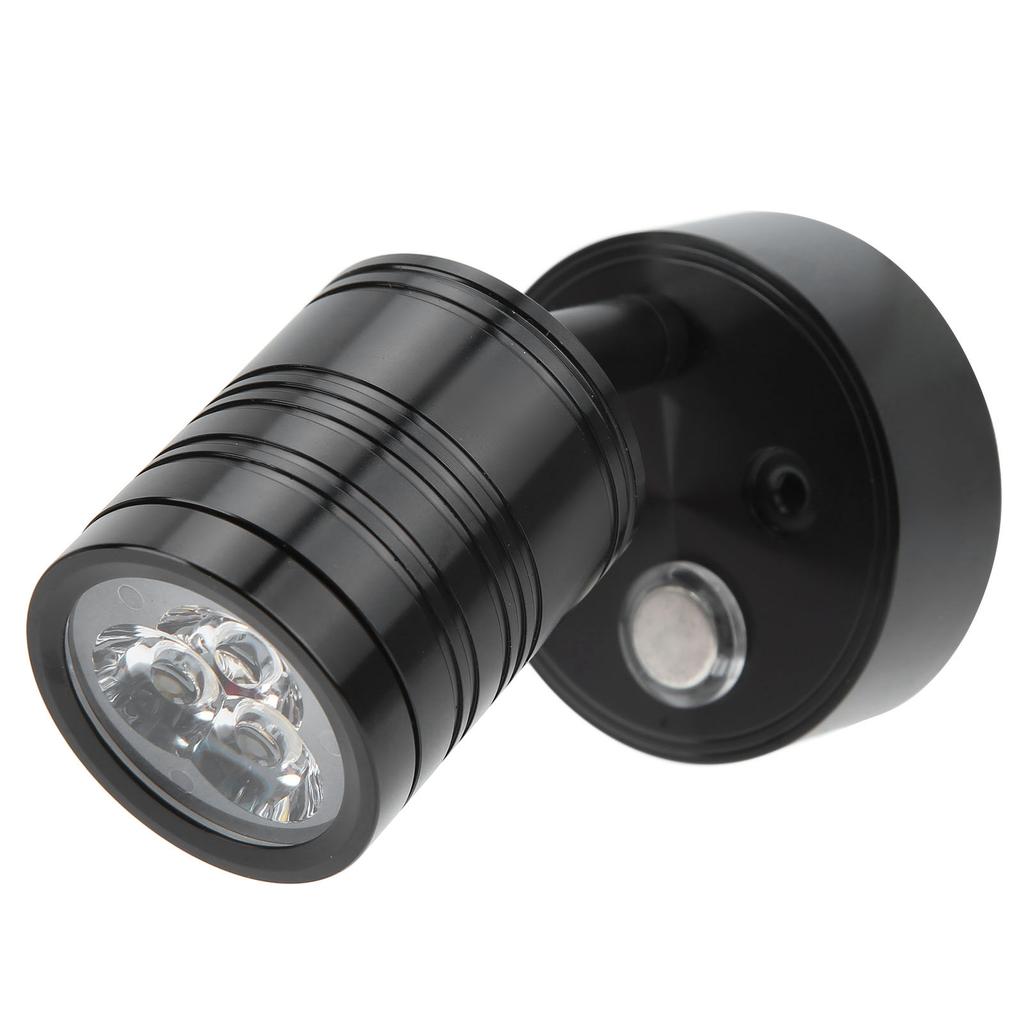 LED RV Reading Lamp Warm White Light Touch Dimmer 12?30V 3W for Bedroom Cabin Truck Trailer Boat