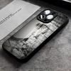Clmj Punk Cool Angel Phone Case For IPhone 17 Pro Max 16 15 14 Pro Max 13 11 X Xs Xr 8 7Plus Silicone Cover