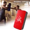 Pattuglie Taekwondo in Pelle PU Guantoni da Boxe Kickboxing per Calci Scudo Allenamento Boxe
