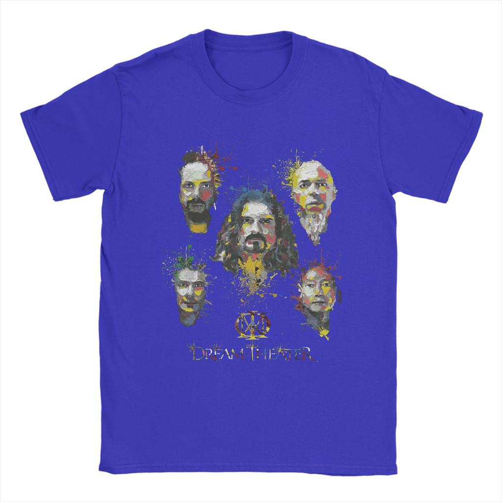Herren D-Dream Theaters T-Shirts Reine Baumwolle Kleidung Lässige Kurzarm Rundhals T-Shirts Geburtstagsgeschenk T-Shirts