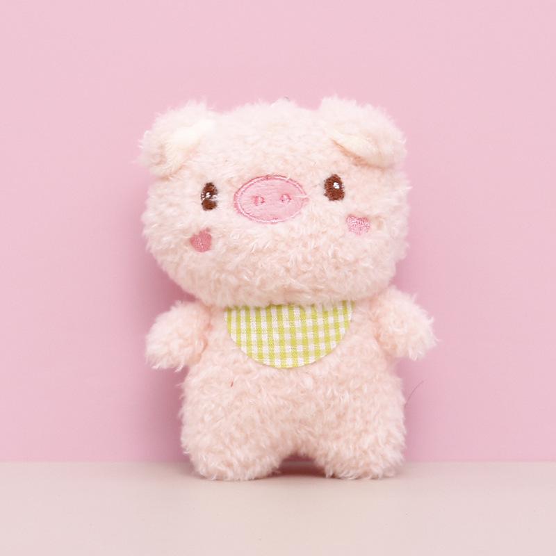 Plush Teddy Bear Keychain Pendant - Wedding Toss or Claw Machine Doll Gift