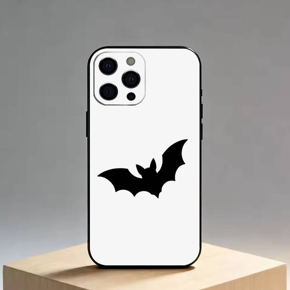 Bat Spider Pattern Matte Texture    Phone Case Silicone Soft For IPhone 17 16 15 14 13 12 11 X XR Plus Pro Max Plus