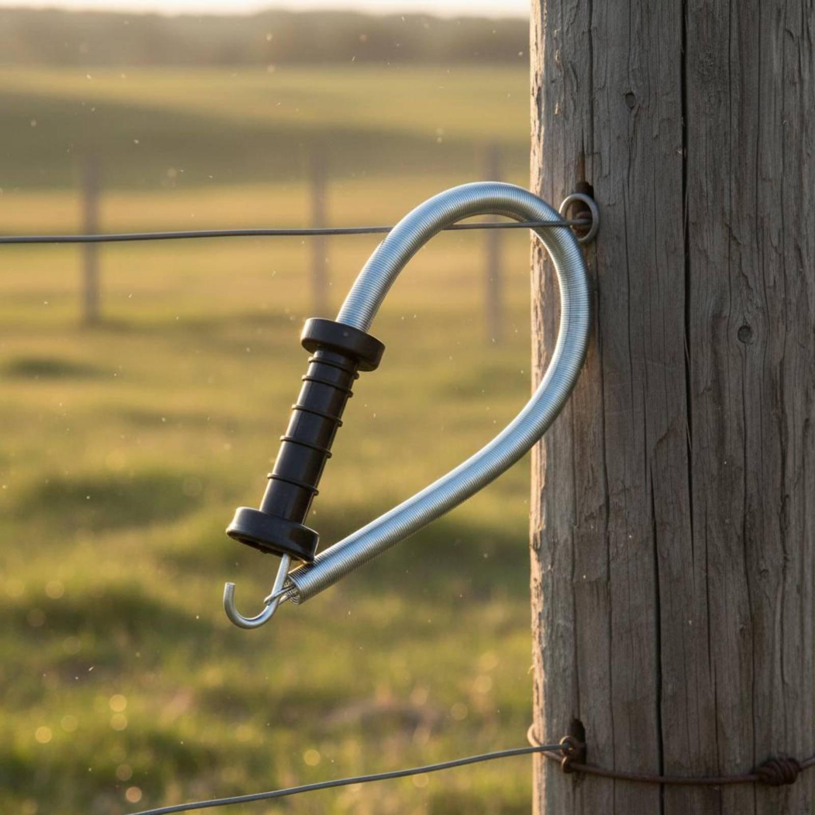 Ranch Fence Spring Handle High Strength Flexible Gate Heavy Duty Fencing Hardware for Ab-17