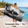 Custom Name Large Beach Towel,Kendrick Lamar Quick Absorbent Towel For Outdoor Travel Poolside