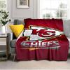 Kansas City Chiefs Logo Blanket Outdoor Flannel Blanket for Camping, Hiking, Garden Parties, Picnic Essentials,gift for family and friends
