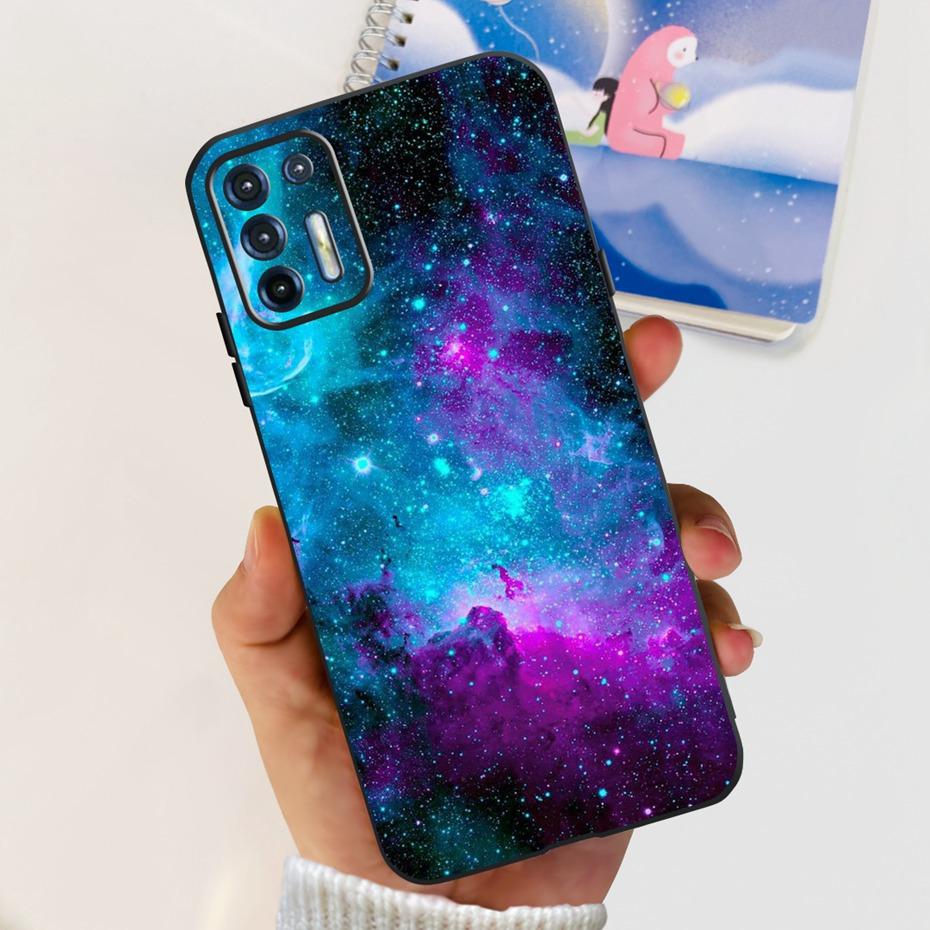 För Motorola Moto G9 Plus Fodral Mode Design Mjukt TPU-skydd För Motorola Moto G9 Power MOTO G9Plus Svart Silikonstötfångare