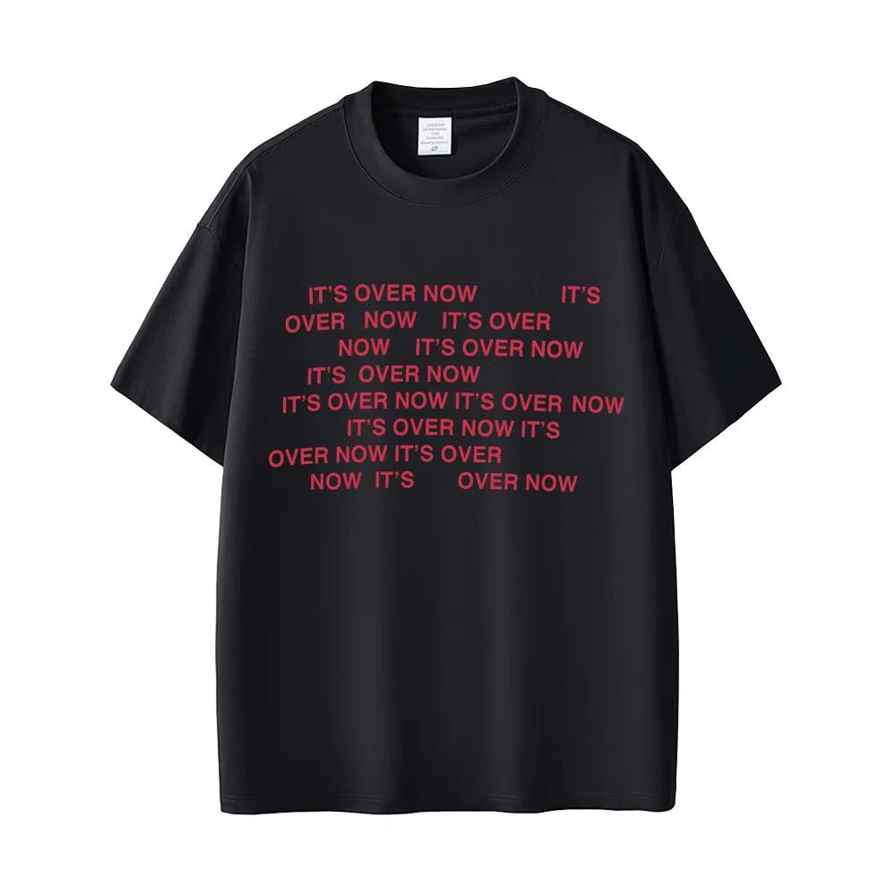 Everything I Wanted Its Over Now Merch Tshirt Men Women 2026 Fashion Pop Music T Shirts Male Casual Short Sleeve Top