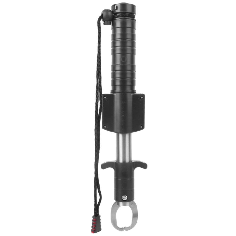 Digital Fish Lip Grabber Stainless Steel Fishing Grip Scale Fishing Grip Weight Scale  Boat Fishing