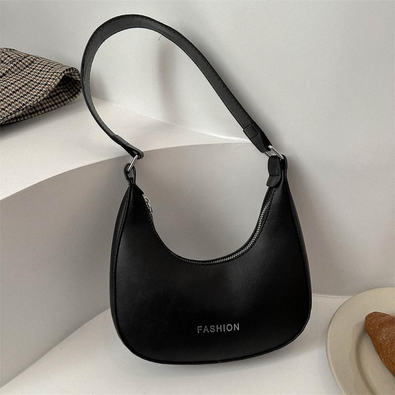 Small Pu Shoulder Bag With Stylish Stitching Details For Everyday Outfits