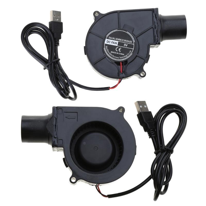 

New 7530 7cm 5V USB Portable BBQ Fan 2600RPM 1.5W Power for Picnic Camping Air Blower Outdoor Activities China Mainland