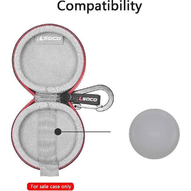 RLSOCO Carrying Case for LG Tone Free FP9E/FP5/T90/FP8/FN6/FN5W/T60Q True Wireless Bluetooth Earbuds (Case Only)