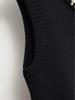 2025 Autumn French Chic Sleeveless Knit Dress with Studs and Rhinestones