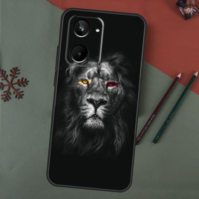 Lion Animal Case For Realme 15 Pro GT7 GT6 C65 C67 C61 C53 C55 C51 C35 C63 C71 C75 11 12 13 14 Pro Plus