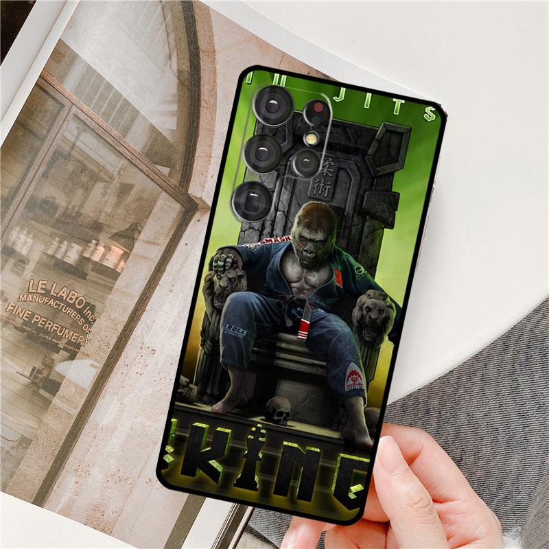 

Judo Jiu Jitsu BJJ Phone Case For Samsung Galaxy S25 Ultra S9 S10 S20 S21 S22 S23 S24 Plus S24 FE Bumper Cover Galaxy S25Ultra