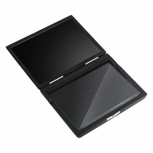 bizofft Wooden Saxophone Reed Case, Waterproof, Easy to Clean with 6 Reed Slots, PU Leather Cover for Home Saxophone