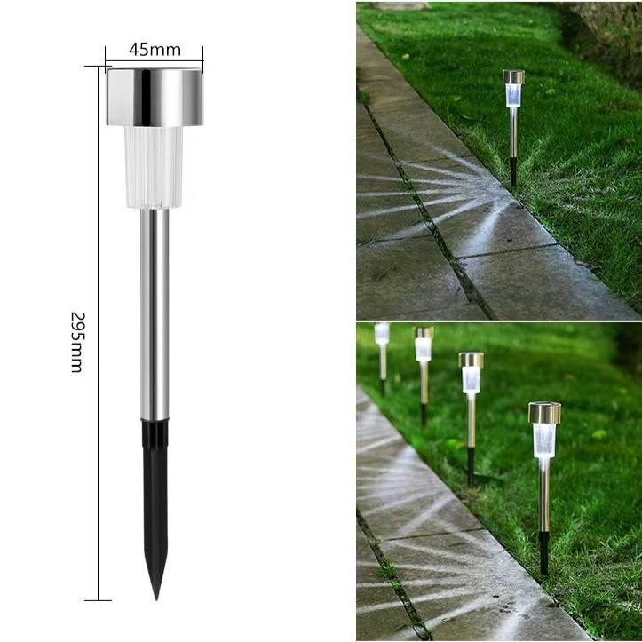 In-Stock Solar-Powered Waterproof Outdoor Lawn & Garden Landscape Light - Auto-On at Dusk