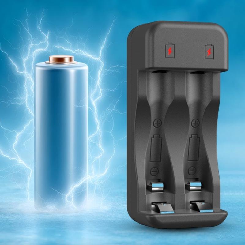 Fast Charging 1.5V Battery Charging Compatibles 2A 3A Batteries and Safety Controls