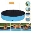 Skládací PVC bazén bazén koupací vana Dětský bazén Vodní jezírko Bazének pro kočky a děti v létě