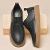 Neue Luxusmarke Herren Freizeitschuhe Leichtes Fahrschuhwerk Echtes Leder Herren Sneaker Atmungsaktive Wanderschuhe