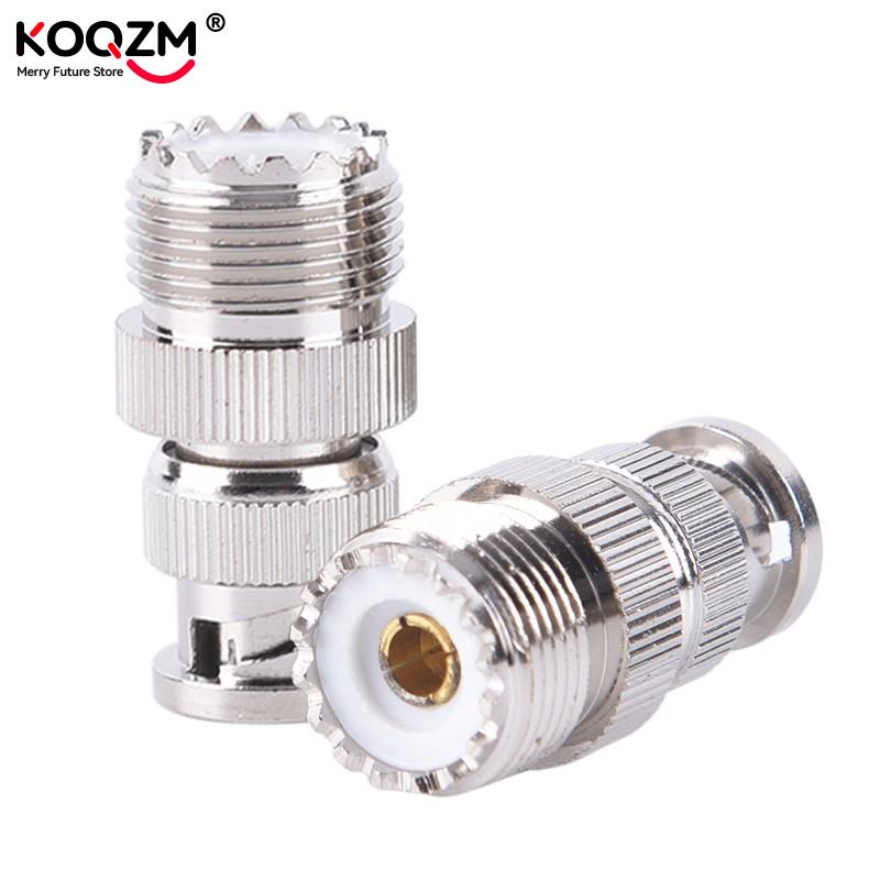 

1pc BNC Male Plug To UHF SO239 PL-259 Female Jack RF Coaxial Adapter Cable Connector China Mainland