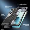 Aluminum Cover Screen Film Case for Samsung Z Fold 8 Ultra 4 5 6 7 Heavy-duty Metal Hinge Protective Shockproof 3 Layers Bumper