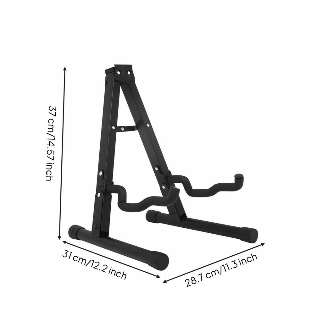 Triangular Guitar Stand Foldable Folding Stable for Home