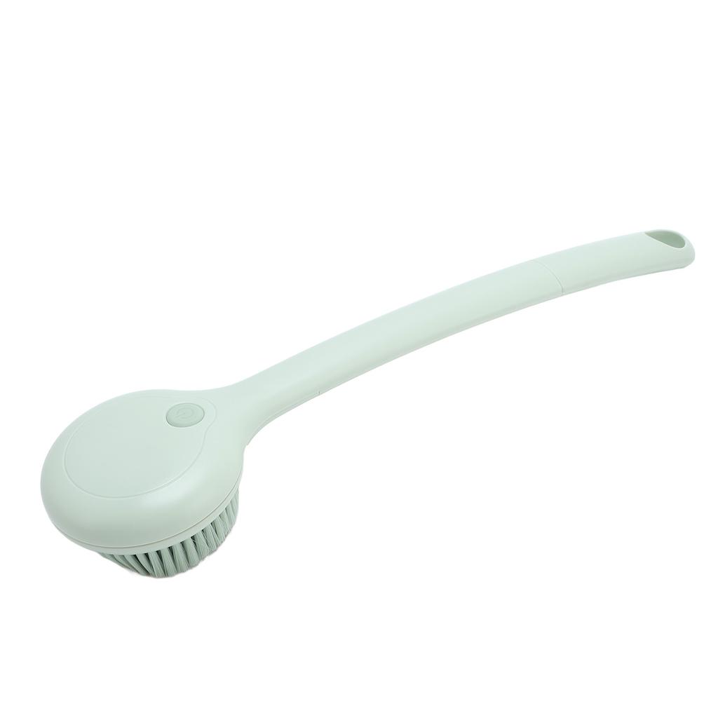 Electric Body Brush 2 Heads 4 Modes IP67 Full Automatic Body Scrubber with Long Handle for Shower