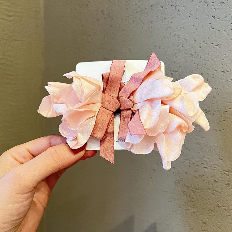 Korean Bow Hair Clip for Girls - Princess Style Cute Fairy Hair Accessory