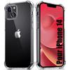 Silicone Case - EF CONNECTION - for iPhone 14 - Transparent - Flexible - Shockproof