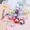 3D Headphone Keychain: Stylish Laser Pendant for Backpacks - Perfect Best Friend Gift