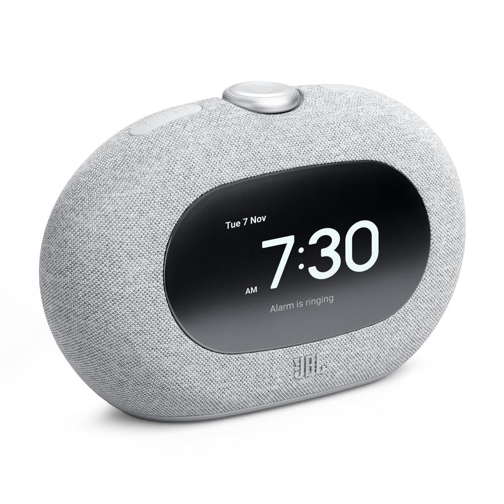 JBL HORIZON 3 Bluetooth Wireless Speaker / Alarm Clock / Ambient Light / Wide FM Compatible / No Battery / USB-C Port for Power Supply / Gray JBLHORIZ