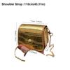 Mini Shoulder Bag Fashion Lipstick Crossbody Bags PU Simplicity Versatile Chain Shoulder Bag Handbag Girls Women