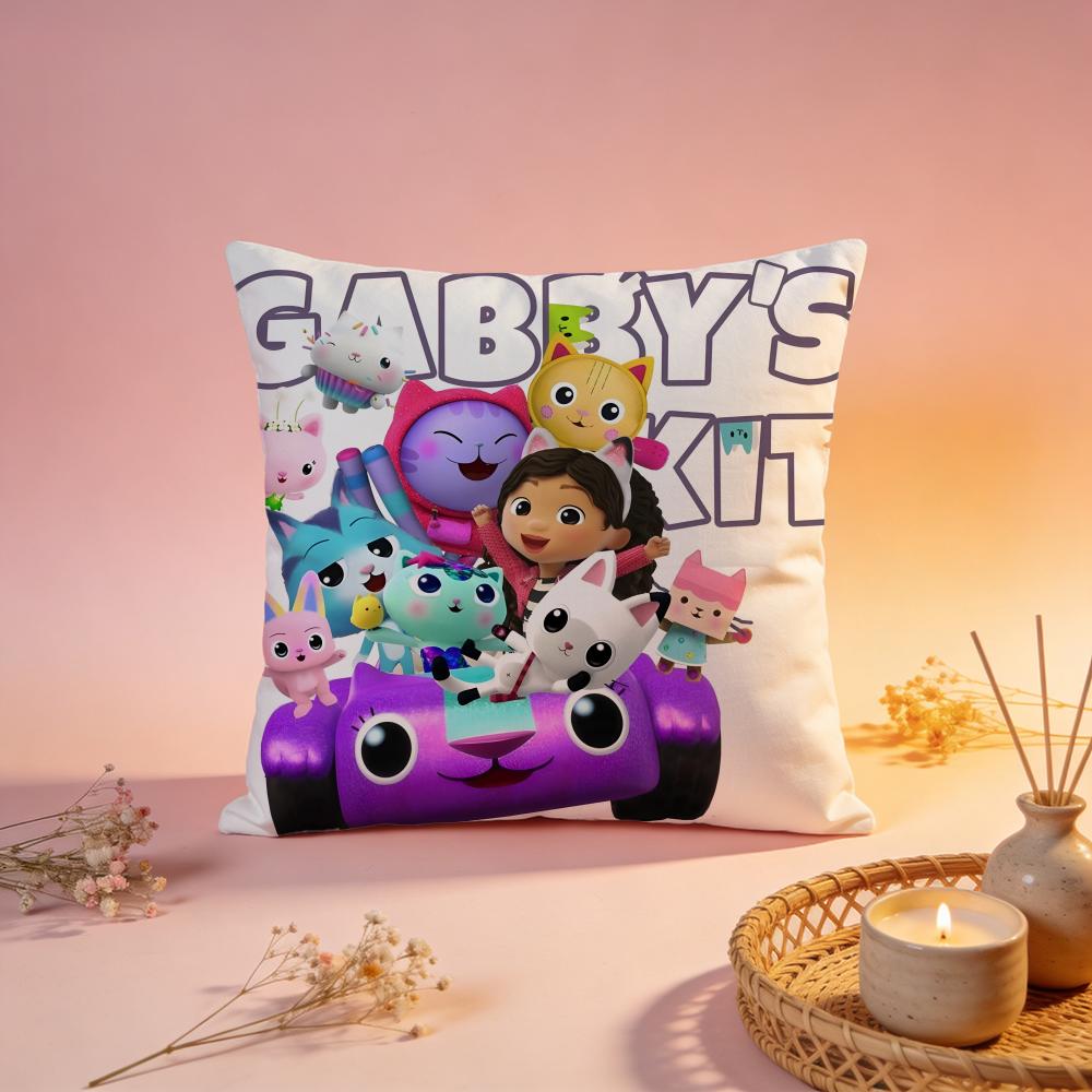 Fashion GGabbys Dollhouseful Cushion Cover Comfortable Durable Pillow Cover MultiScene for Home Office Car Sofa