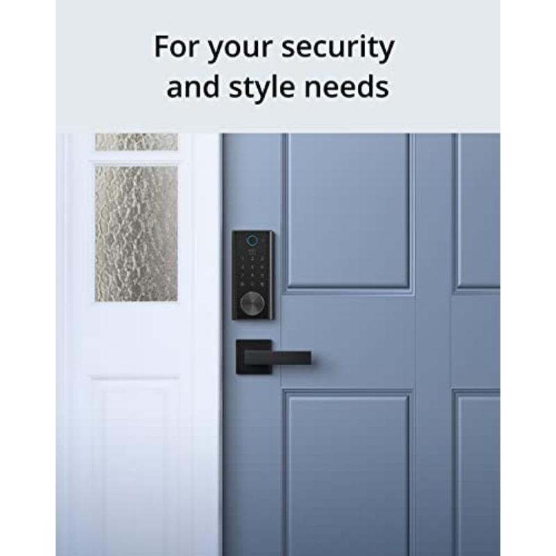 Square Door Handle - Easy Installation, Fits All - Matte Black